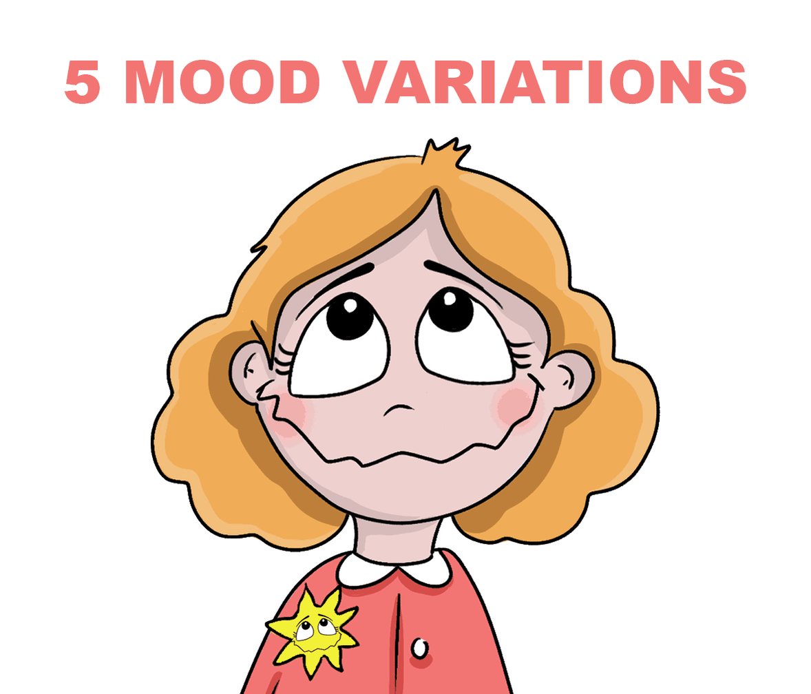 At <a href="/MoodFabulous/">Mood Fabulous ✨ MINT TODAY</a>, we believe that our mood influences our creativity. So we built our collection with 5 mood properties:

1) Suspicious
2) In Love
3) Surprised
4) Hypnotized
5) Dreamy

Each mood is used 5 times per character — once for every colour variation.

#NFTCommunity #NFT