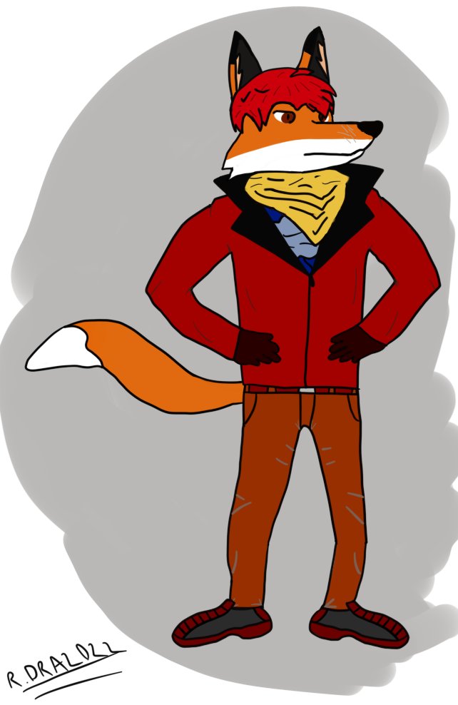 RenTheCreator's tweet photo. My #fursona in different styles (close to me IRL, in his free time and in his detective work) #furryart #detective #fox https://t.co/rt8HVYNi8N