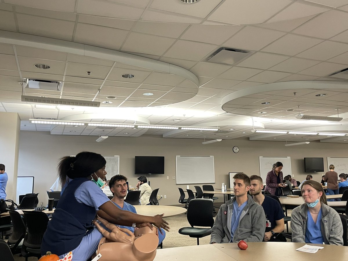 Tony Shanks (@alshanks) on Twitter photo Our awesome PGY2 <a href="/Dr_Ogunmuko/">Kemi Ogunmuko, DO, MBA</a> leading new clerkship students through @IUSMOBGYN orientation. #MedEd Our awesome PGY2 <a href="/Dr_Ogunmuko/">Kemi Ogunmuko, DO, MBA</a> leading new clerkship students through @IUSMOBGYN orientation. #MedEd