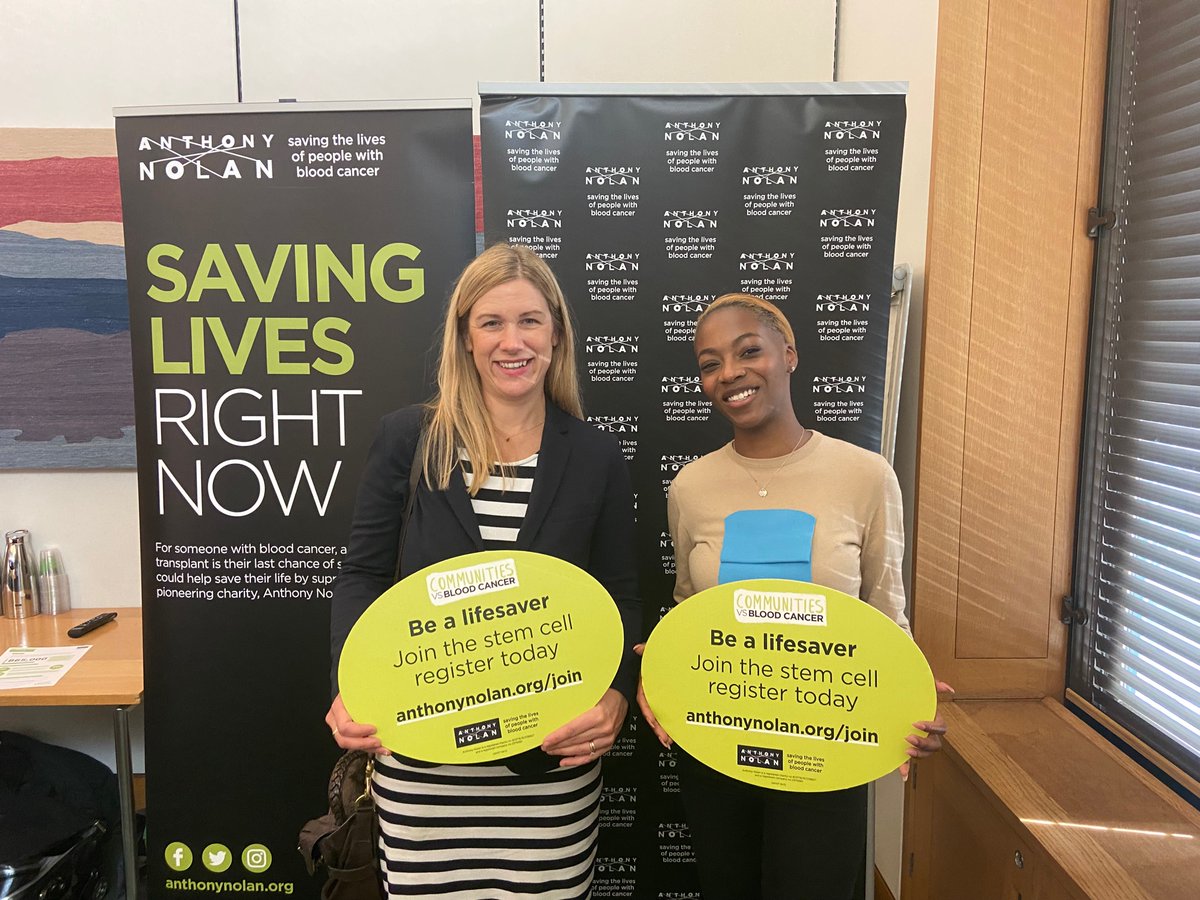 Proud to support @AnthonyNolan. They do amazing work to help save and improve the lives of people with blood cancer. They are in need of more 16-30 year olds to join their stem cell donor register. By joining you could be helping save someone’s life👇 anthonynolan.org/help-save-a-li…