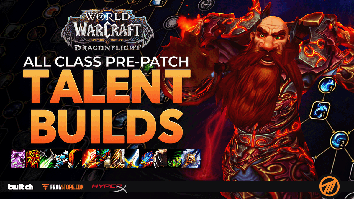 EVERY CLASS ✅ 
EVERY SPEC ✅
TALENTS LIVE ON PRE-PATCH ✅

Find a talent build for everything the #Dragonflight pre-patch offers! ⬇️ method.gg/guides/dragonf…
