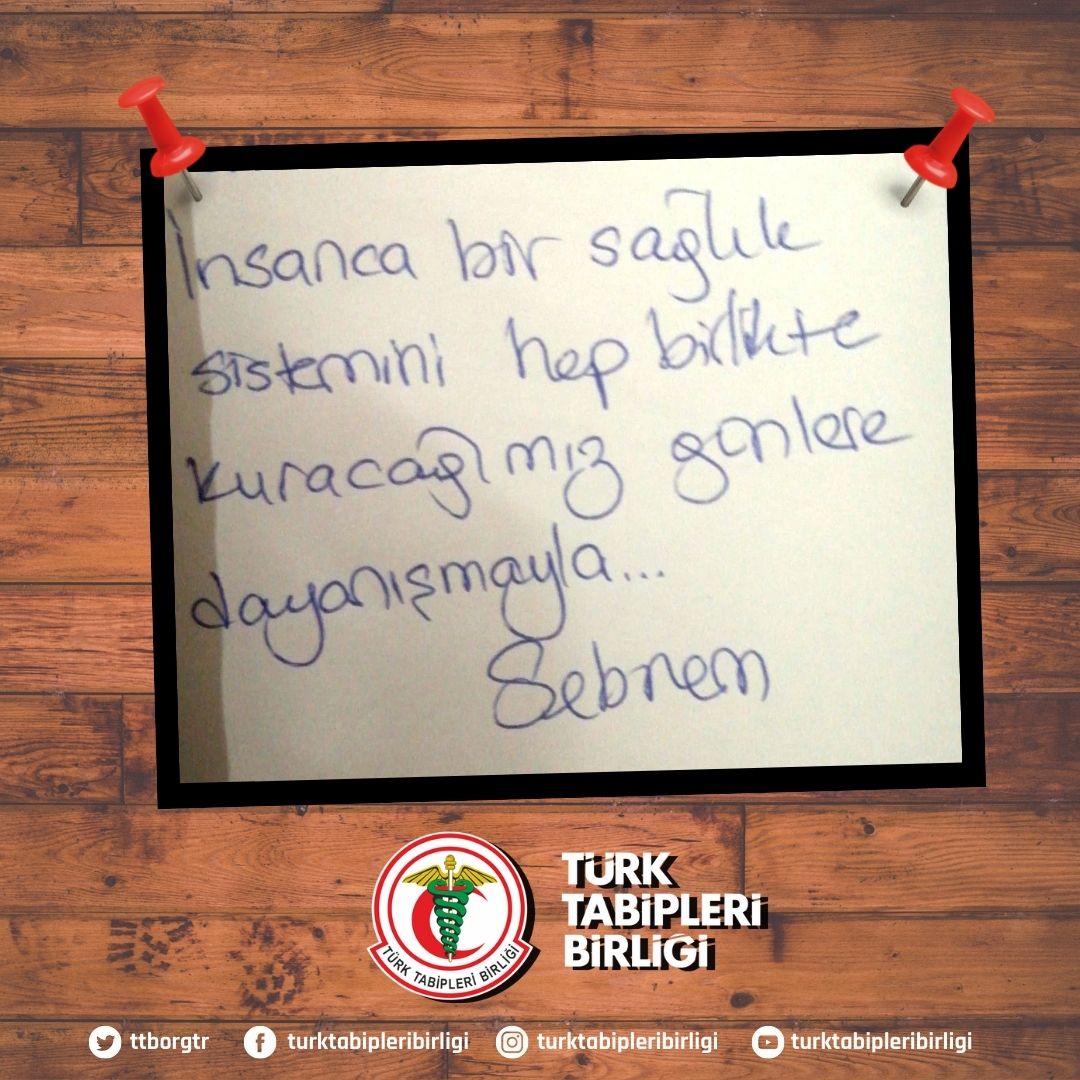 İnsanca bir sağlık sistemini hep birlikte kuracağız!

📢 #ŞebnemHocaGururumuzdur