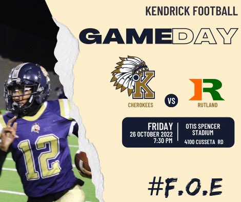 Kendrick Football tweet media