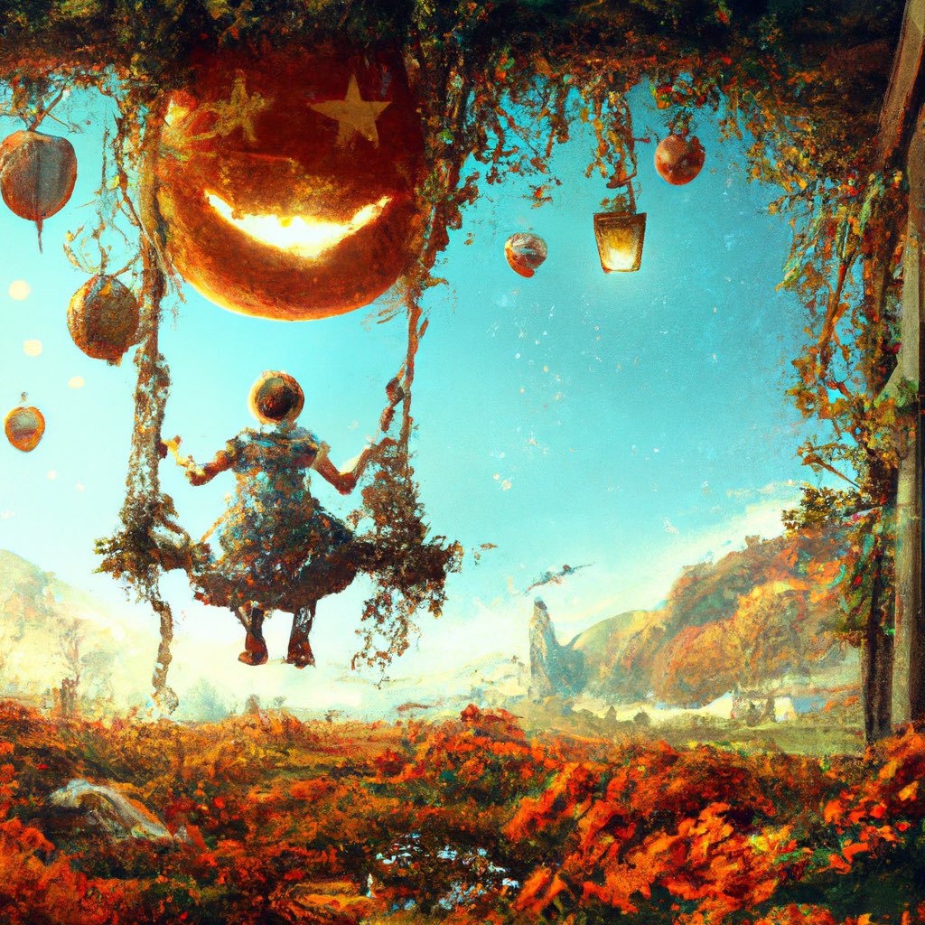 “Halloween Grandma” 
1/1 Ed. 0,015 $ETH #PolygonNFT 

#CactusBoom Halloween challenge #NFTCommunity #AIArtwork #aiartist