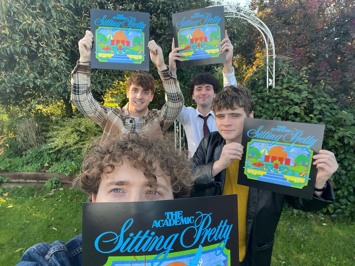 TheAcademic's tweet photo. Our new album 'Sitting Pretty' is out February 10th and our single 'Pushing Up Daisies' is out now! We hope you love it 💙 https://t.co/BY5Ft2wpa9

Oh and did we mention we're going on tour in February too? Pre-Order 'Sitting Pretty' for pre-sale access https://t.co/q2zc5zpRTH https://t.co/xWHpfCq4KA
