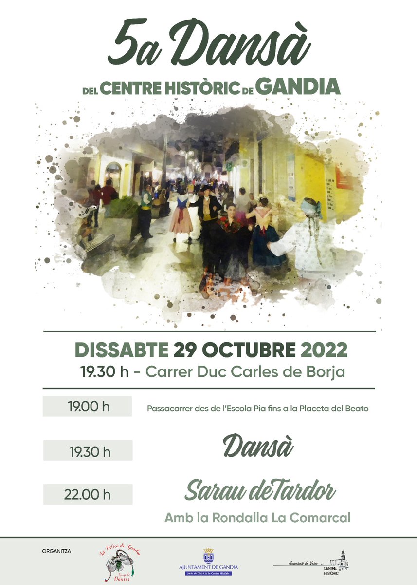 CompanyStas's tweet photo. Gandia
~6hV @ItacaBand @LaFumigaBand
@pupiles_oficial @MaluksGrup al polígon Benieto
~7hV dansà i bureo al Centre
7hV #XàrimAresté a Torroja
2/4d8hV @lesCruet
a S Feliu dCodines
3/4d9hN @Flora #Lildami a BCN/sApolo
9hN
~#srChen a l'@HeliogabalBcn
~@BRAMS_2022 a Mataró/sClap https://t.co/0V80eyb6rm