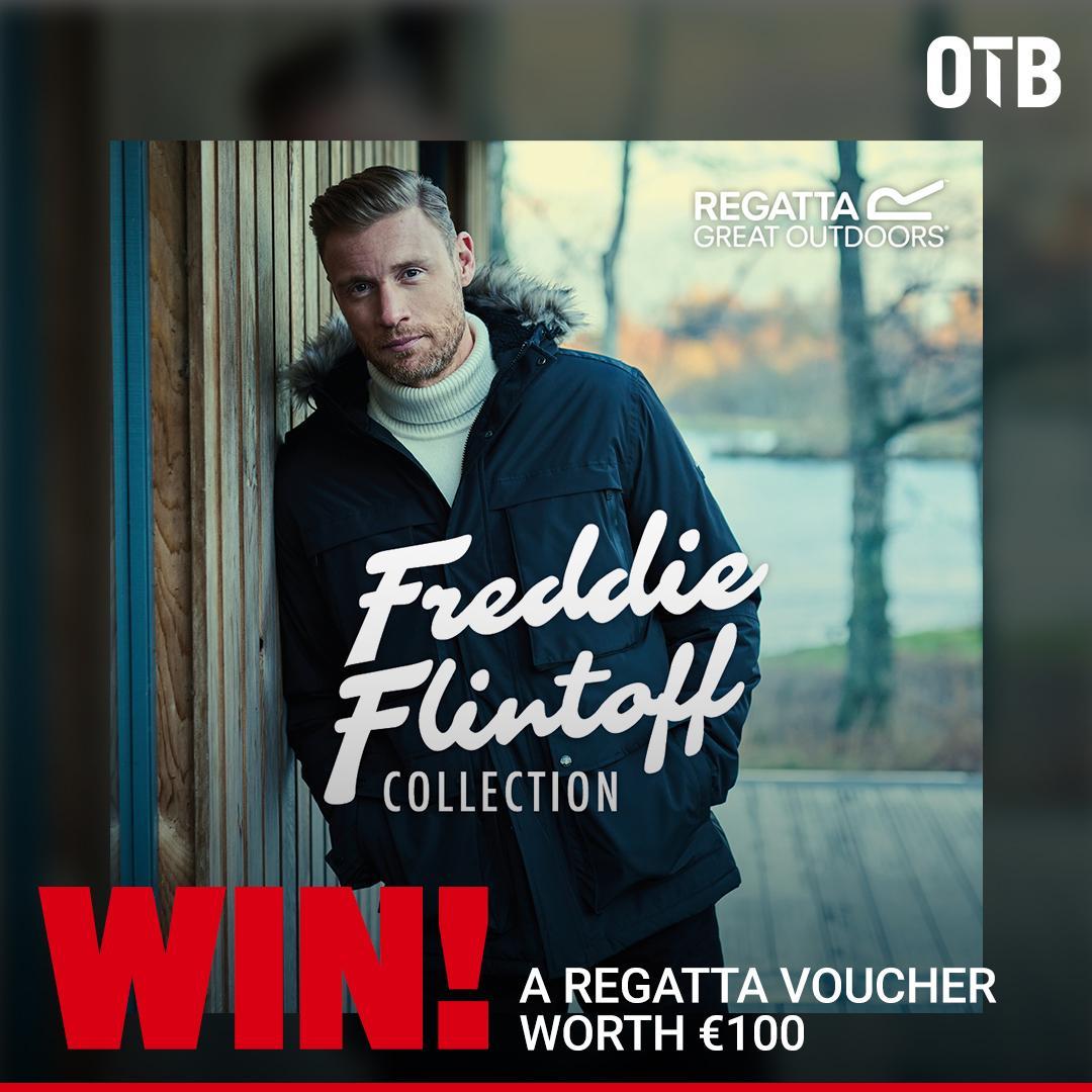 🚨 COMP TIME 🚨

To celebrate the launch of <a href="/RegattaOutdoors/">Regatta</a> new Freddie Flintoff collection this autumn we have a €100 voucher to give away every day and one lucky winner will get a €500 voucher! 

Simply like and share this post! 

Shop in store or at Regatta.ie
