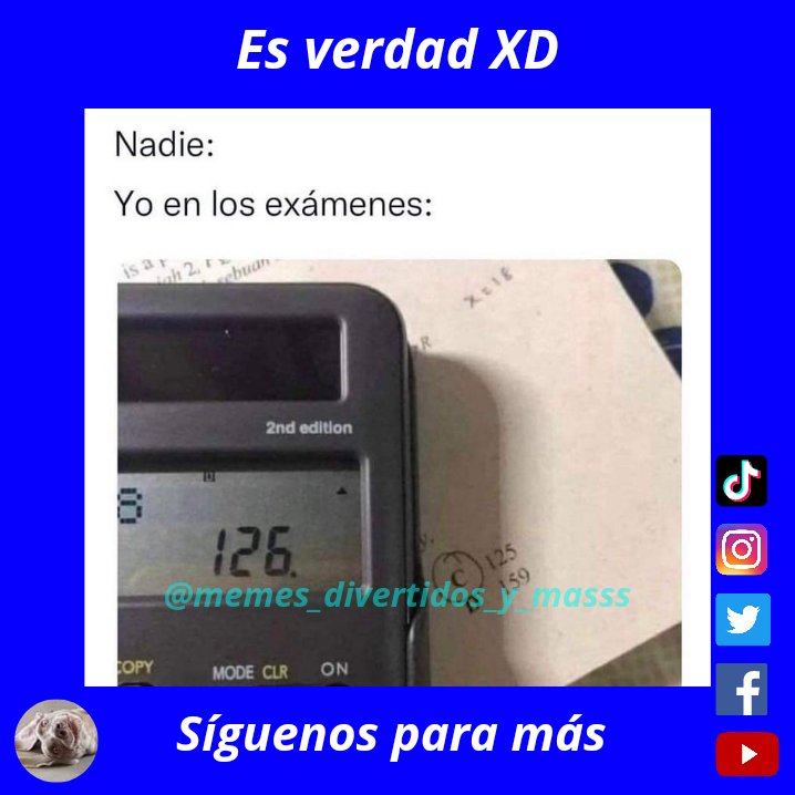 MasssMemes's tweet photo. Así es 😅

Admin 1
#memes #memesdiarios #memesenespañol #memesderadiografias #memesdeminecraft #humorsano #humor😂 https://t.co/5SSTr7pAIC