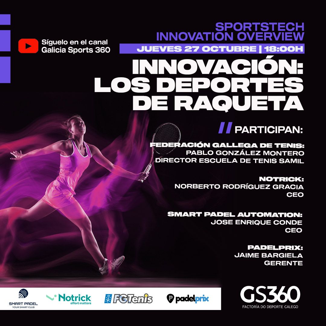 CeltaLab1923's tweet photo. Conoce las nuevas tendencias en #innovación y #digitalización en tenis y pádel 🎾

No te puedes perder el evento que mañana día 27 a las 18:00h lanzan en el canal de YouTube de @GS360💻

¿Cuáles son las necesidades actuales? ¿Hacia dónde avanza el sector? ¡No te lo pierdas! ⬇️ https://t.co/QGg09VcvbZ