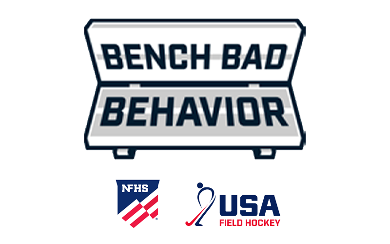 USA Field Hockey has partnered with the @NFHS_Org to promote the campaign #BenchBadBehavior in field hockey. go.teamusa.org/3NdjfmT