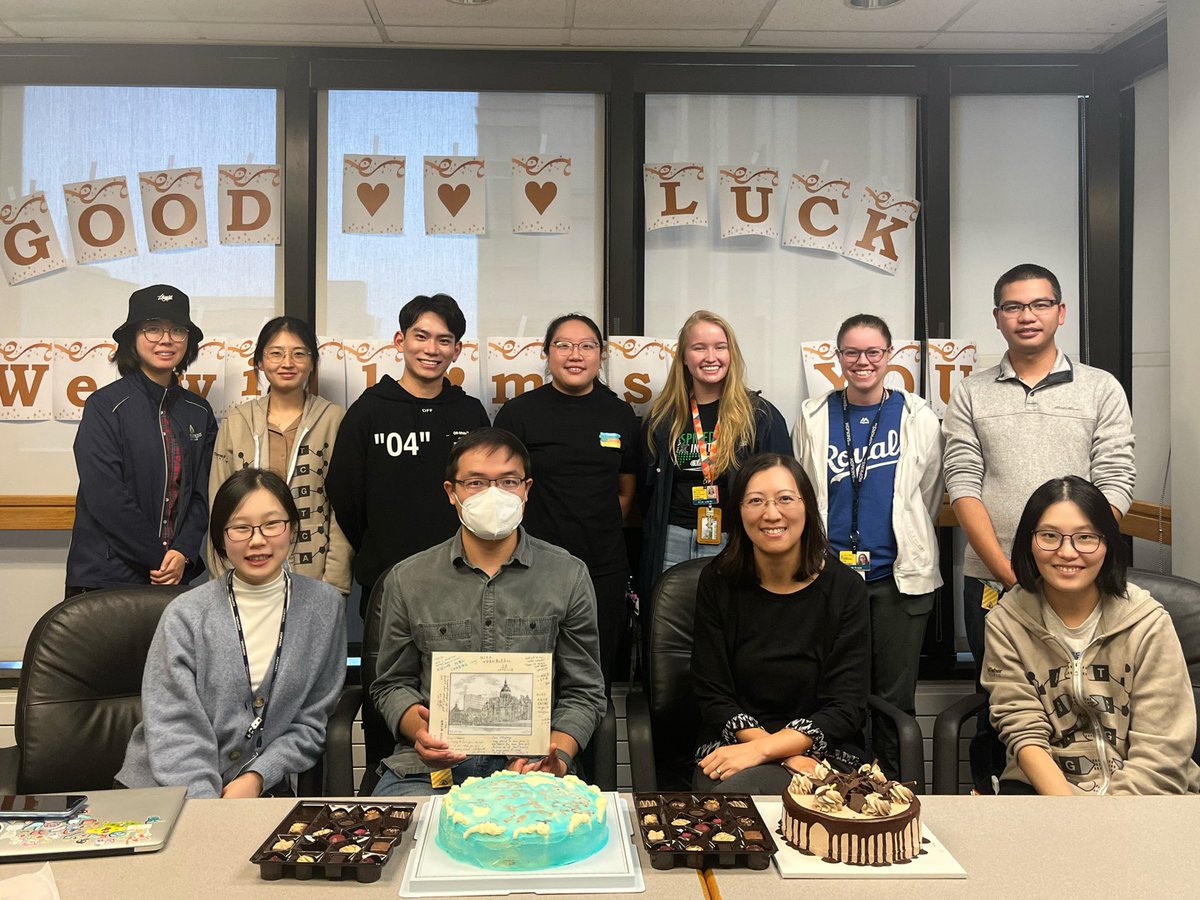 We are happy to announce that Dr. Wang Shaopeng has completed his post-doc journey and will start his own lab soon. Dr. Wang is the second member that joined and established the lab since 2016. His contribution to lab and science has been invaluable. Good luck &amp; we will miss you!