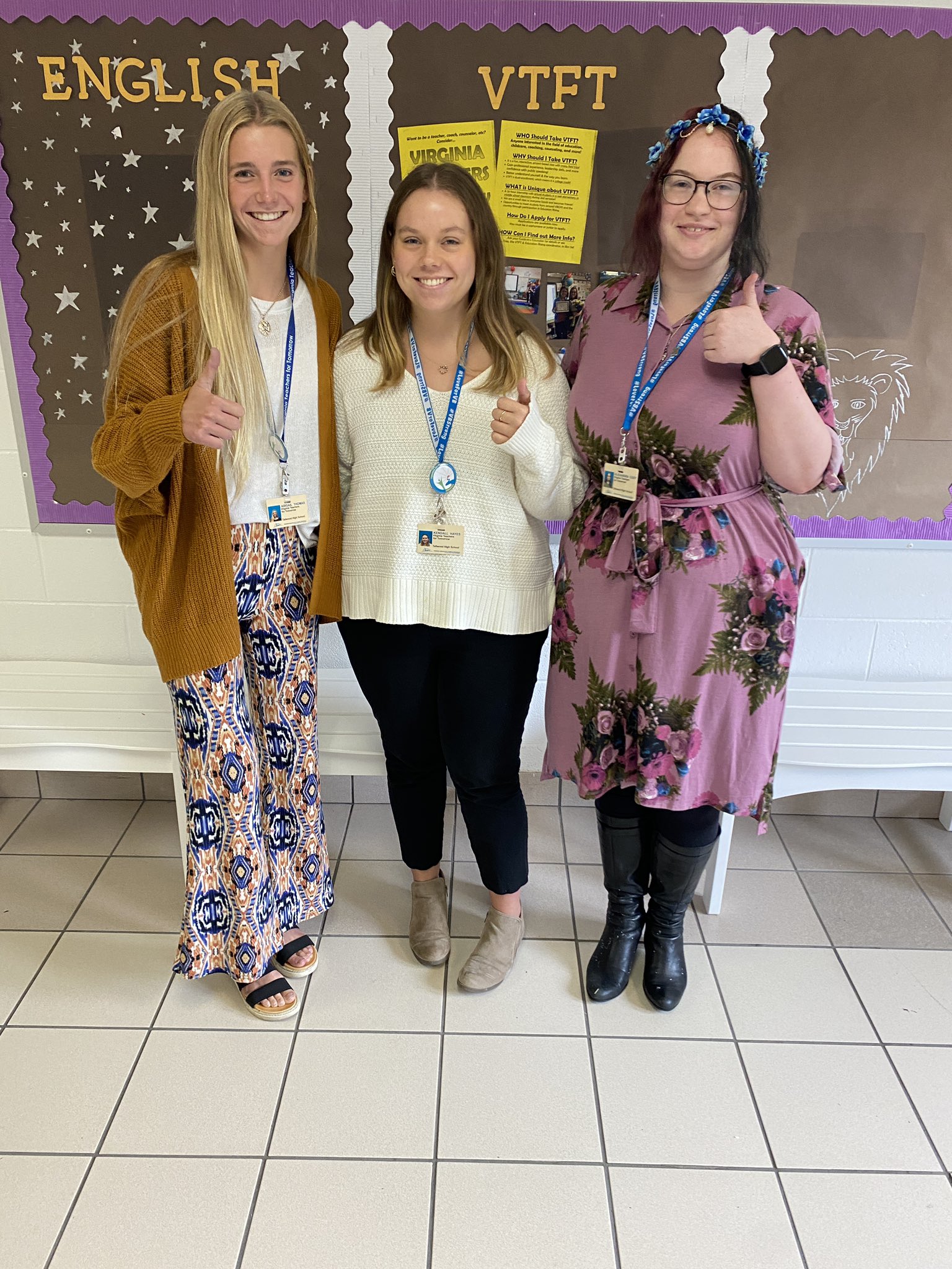 Tallwood High School on Twitter "RT THSFutureTchrs Abby, Kendall