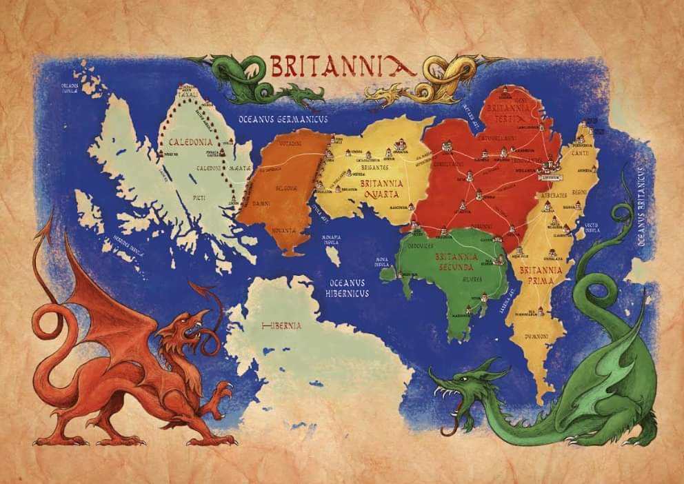 qualitygamessrl's tweet photo. #lexarcana Britannia #map #cartography #Geography #ancientrome by Francesco Mattioli #ttrpg #rpg #roleplaying #master https://t.co/SXEViwr20E