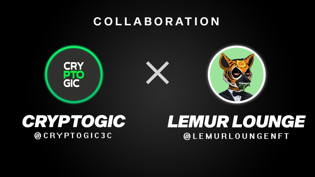 Cryptogic x Lemur Lounge🐾

    🎁 20x WL 🎁 
To Enter:
1. Follow 

@LemurLoungeNFT
 &amp; 
@Cryptogic3c

2. Like and Retweet
3. Comment

24 Hour's⏰

#WLGiveaway #Aptos #Aptosnft #NFTGiveaways #Aptosmint