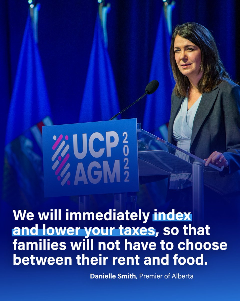 UCPCaucus's tweet photo. Alberta's economy is booming, but too many families are feeling the pinch of high inflation. Premier @ABDanielleSmith is committed to taking action to make life more affordable, including indexing and lowering taxes. More on this soon! #ableg #abpoli https://t.co/pgHRyEzADw