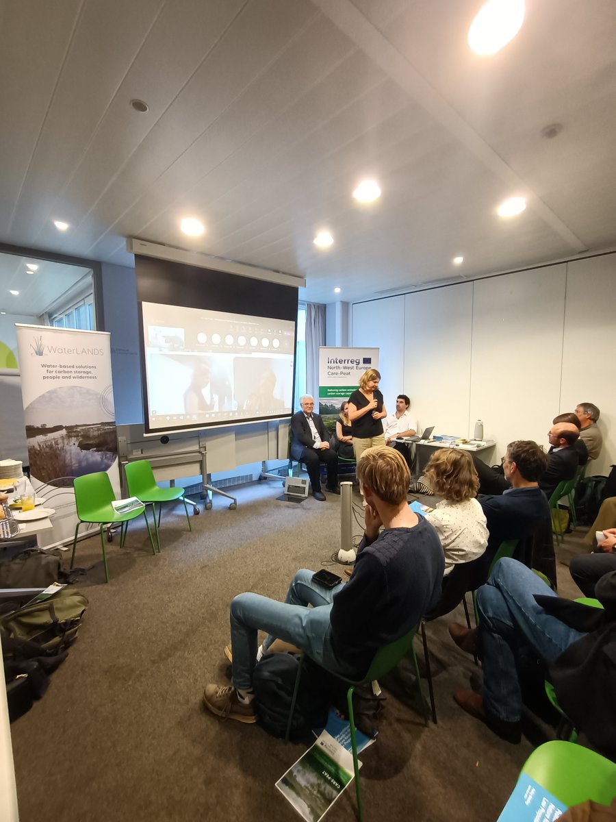 We were in Brussels for the #WaterLANDSH2020 and 
@CarePeat event in Brussels today ! This is a technical and policy event to advocate for stronger peatlands restoration targets in the EU Nature Restoration Law.
@WaterLANDS_EU
