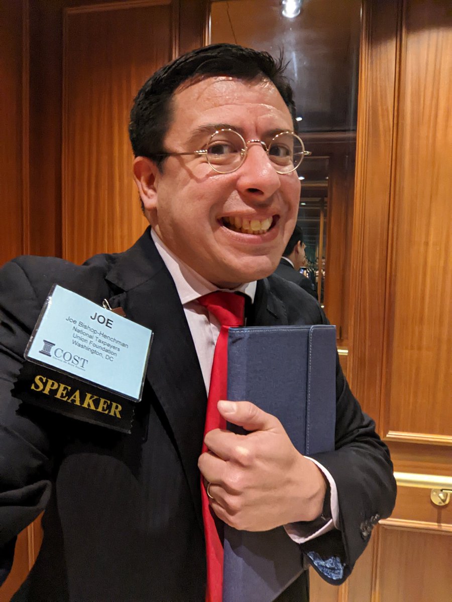 jbhenchman's tweet photo. Talking local tax litigation issues shortly at @COSTNews #cost2022 ! https://t.co/W5DlVzX75U