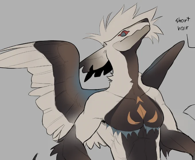 oh yeah he has spikey hair!! forgot to show the layer  