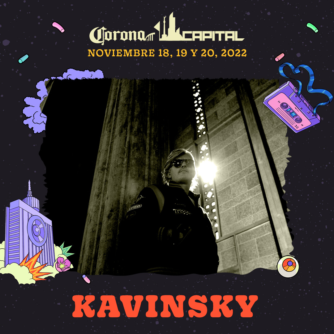 En #MiCoronaCapital nos gusta bailar y disfrutar de buena música, estamos seguros de que <a href="/kavinsky/">KAVINSKY✨</a> nos llevará por un viaje que nos hará perder el sentido del tiempo. ✨💥