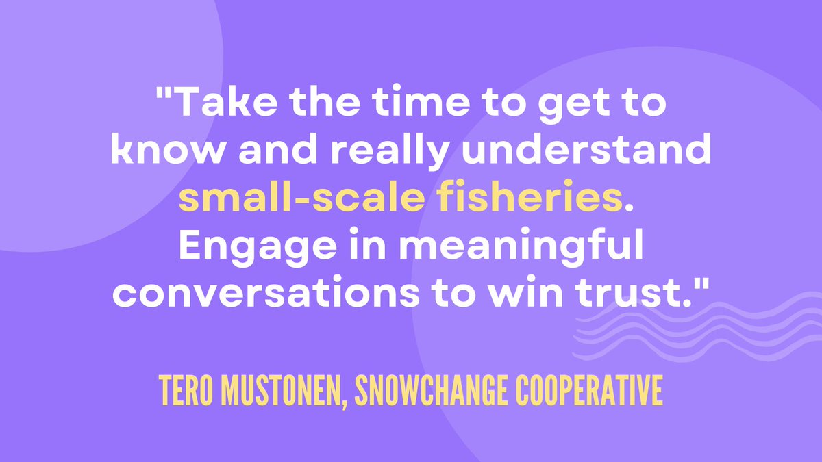 So many great insights, tips & examples came from the webinars on ethical & inclusive #smallscalefisheries communications. 📽️ Webinar 1 (19 Oct): youtube.com/watch?v=XzS7Wa… 📽️ Webinar 2 (20 Oct): youtube.com/watch?v=3YNYLX… 📙 Download the good practice guide: digitalarchive.worldfishcenter.org/handle/20.500.…