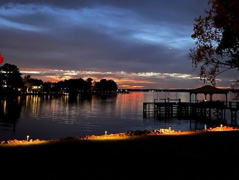 Yesterday we hosted sales training for employees and dealers before our two days of Oktoberfest! Then we were treated to dinner hosted by Tom Strickfaden of Lease Financial Inc at his home on Lake Norman