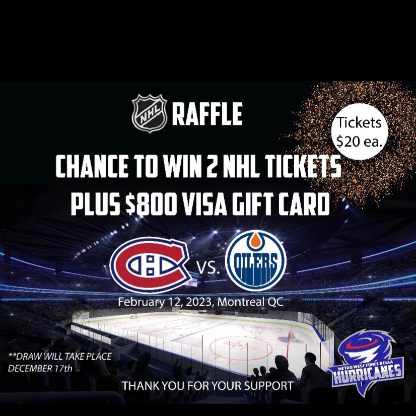 Anyone want to buy a ticket to support kid 3 of 5 (aka Hayley bird) and her u15AA hockey team?  Message me for details.