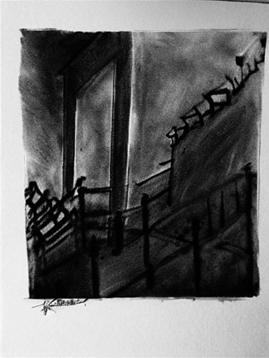 NightsDreamer64's tweet photo. Some creepy art I’ve been working on for my class portfolio, perfect for the spooky season 🎃 #Vtuber #VTuberEN #VTuberUprising #Halloween #artwork #Portfolioprep https://t.co/Wf9U7baWBT