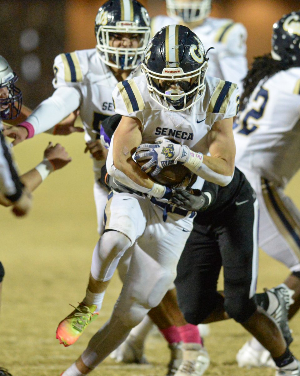 26 carries, 178 yards, 1 TD, 13 tackles this past Friday in a region win!