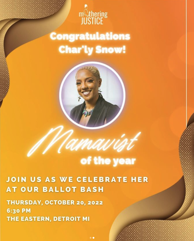 BirthDetroit's tweet photo. Thank you, @motheringjustice, for honoring Birth Detroit Co-Founders with this fantastic award. We are honored.
Donate: https://t.co/dZjj7LP5ta
Buy swag. https://t.co/5qbmgWhtVy
#BuildBirthDetroit
#CommunityBirthCenter
#detroit
#DetroitNeedsABirthCenter https://t.co/3AkUkETTpj
