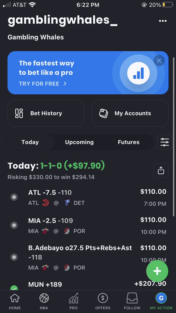 gambling_whales's tweet photo. NBA plays tn! Don’t let me get hot! If you’d like to be apart of the community here the link https://t.co/5GeZStinro #SportsGambling #capper #cappertwitter #sports #gambling #sportsbetting https://t.co/PjTq8GlgLU