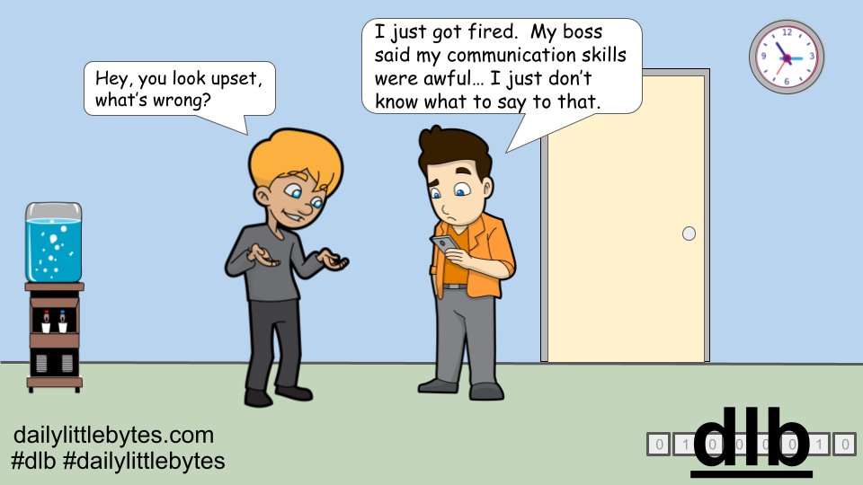 DailyLittleByte's tweet photo. Communication Skills

#dailylittlebytes #dlb #funny #fun #humor #communication #communicationskills #wednesday 
https://t.co/0uXudMuJrN https://t.co/6W7zQfsjin