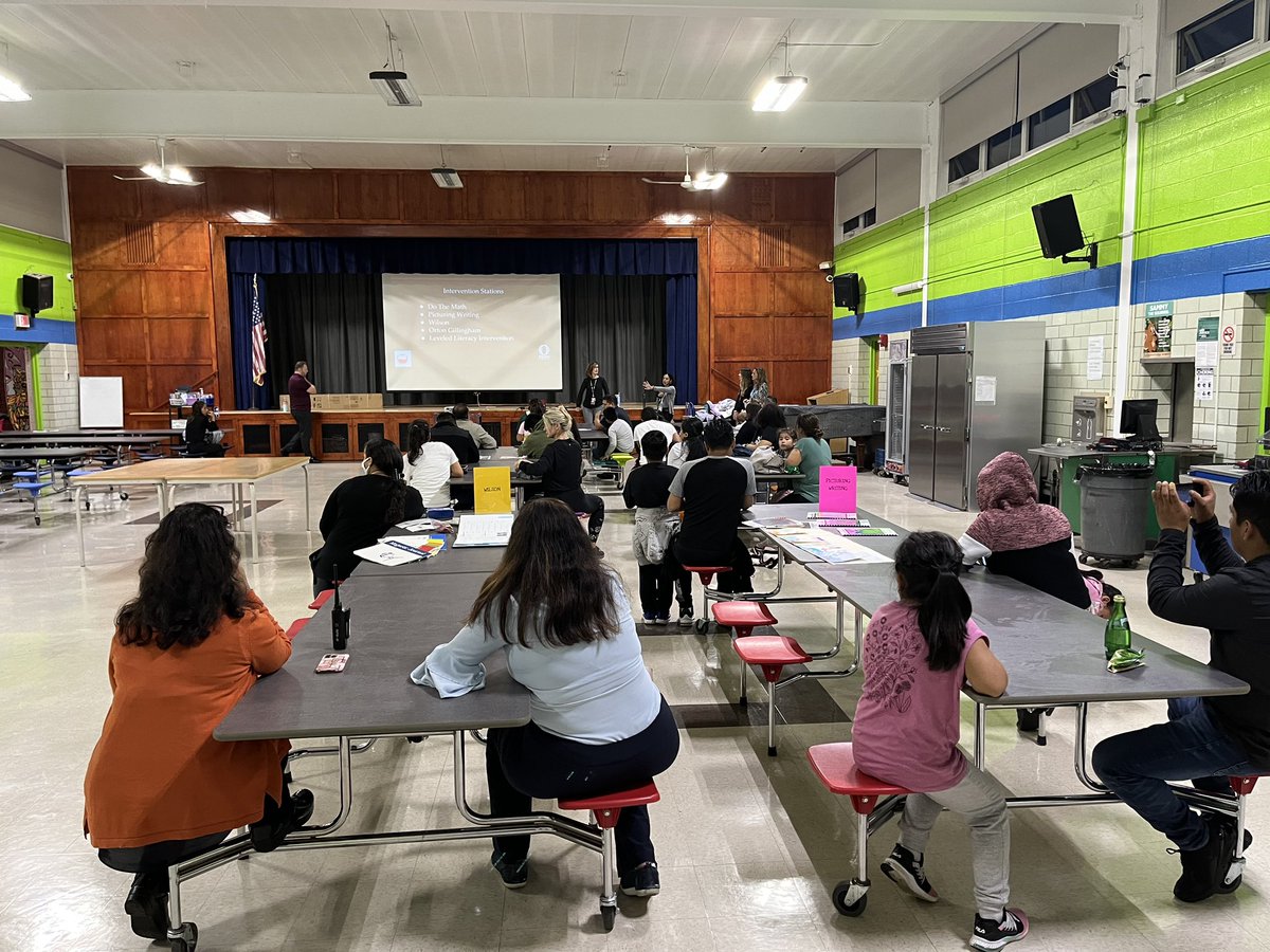 Della21's tweet photo. AIS night at Claremont was a huge success. Reading and Math AIS teachers shared the different interventions Ossining scholars are receiving. @MrsMacchiaReads @MaryCHillman @MeganProkopiak @ferzeen_shamsi @castellanomami @OssiningSchools @JessicaTurnerNY https://t.co/94W8HDVlNF