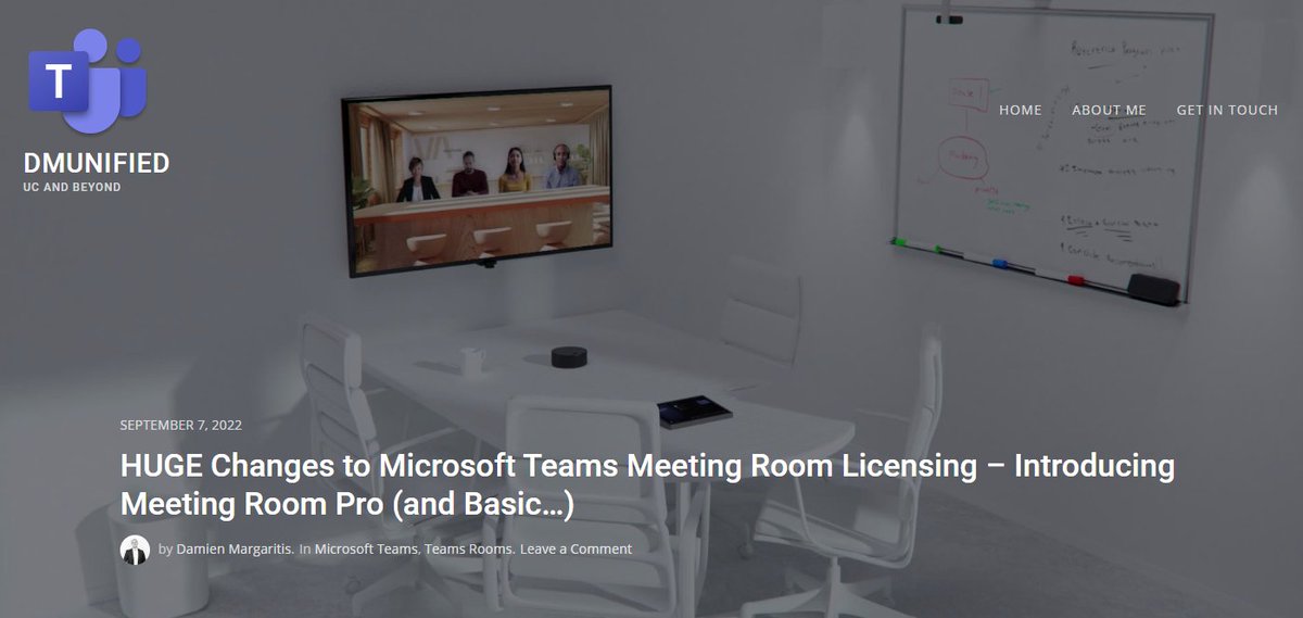 Going live! Learn all about <a href="/MicrosoftTeams/">Microsoft Teams</a> Room Pro:

mktoevents.com/Microsoft+Even…