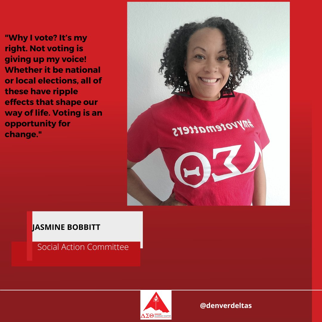 We are 13 days away from election day. Have you figured out your voting plan yet? You can register to vote in Colorado until 7 p.m. on Election Day and still cast a ballot. #DSTVotes #DACDST