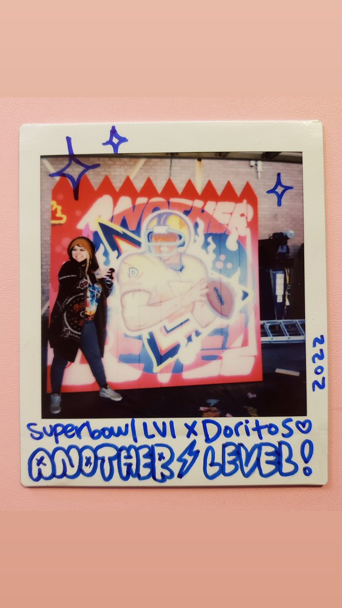 MsYellowArt's tweet photo. #SuperbowlLVI #Doritos #MsYellow a dream project ๐๐จ๐ https://t.co/LILgHVXi2A