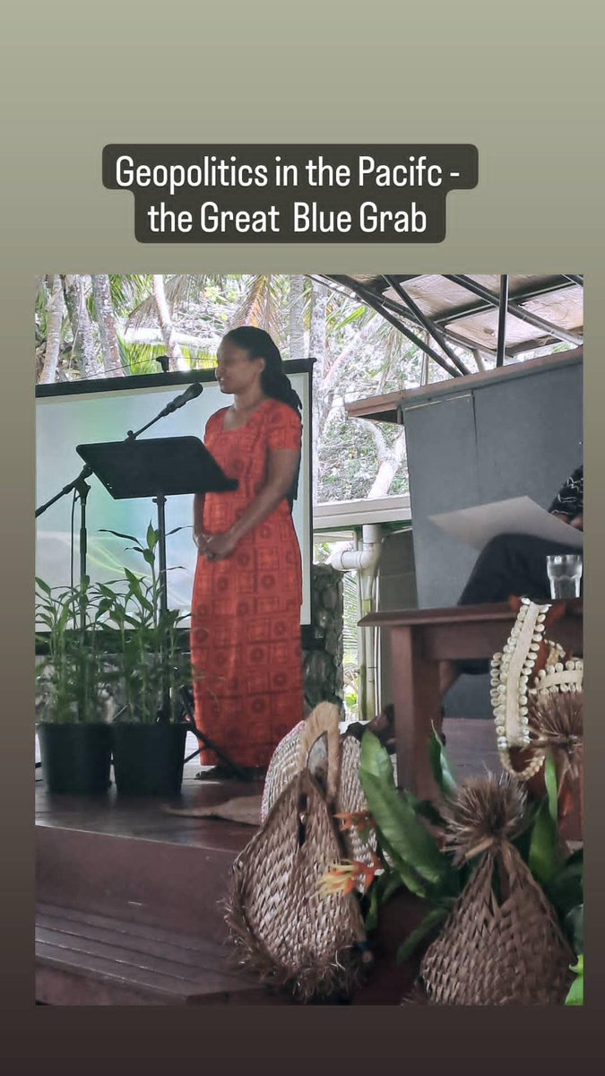 mereonic's tweet photo. Research by @pangmedia on Geopolitics in the region through a Blue lens
Vinaka @CokanasigaLice great important critical Pacific work 🥰
PPPs -Ports, Politics, Pacific 😁😵💫
#PacificPol #BlueEconomy #ResourceGrab https://t.co/2js6BPiuj0