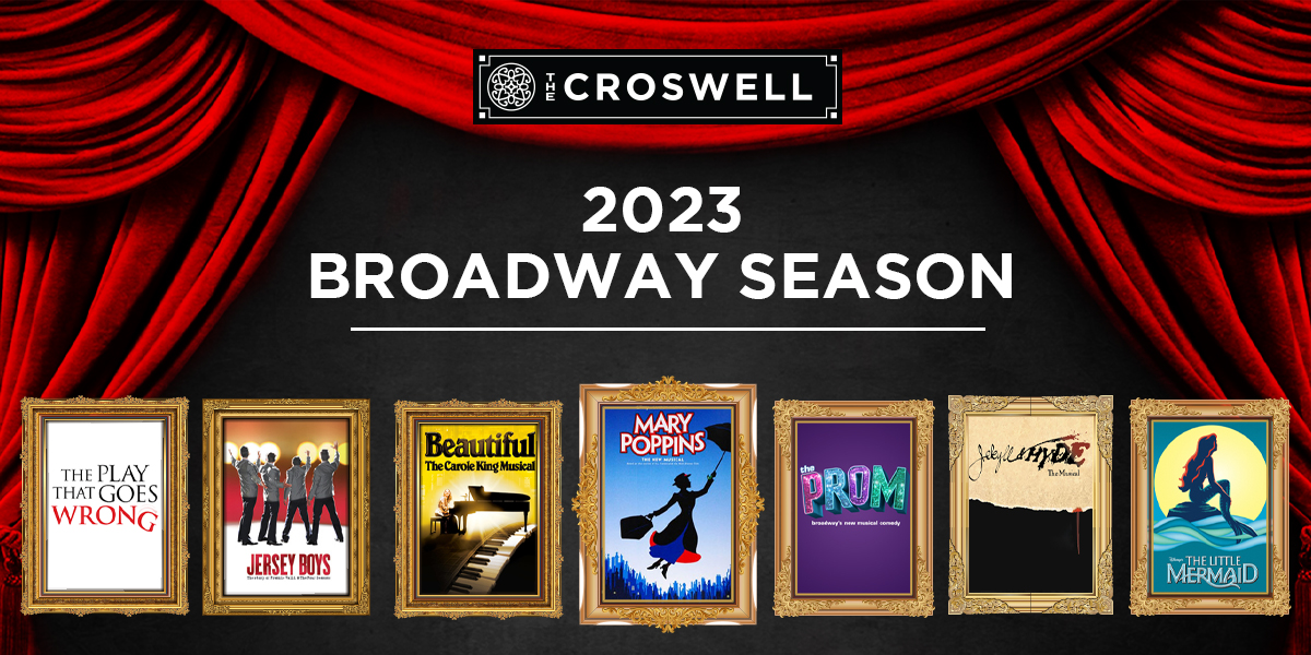 TheCroswell's tweet photo. Tonight we unveiled the seven shows in our 2023 Broadway Season! But don't forget, we still have one show left in 2022's Broadway Season, plus our entire 2022-23 Special Event Series between now and then! https://t.co/f7zFr9ioA0