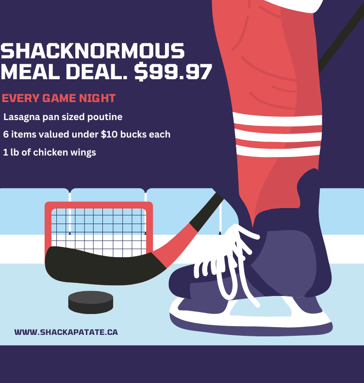shackapatate's tweet photo. 🏒🍟🌭🍔🏒#shackapatate #LetsGoOilers https://t.co/9LMJmwYkkB
