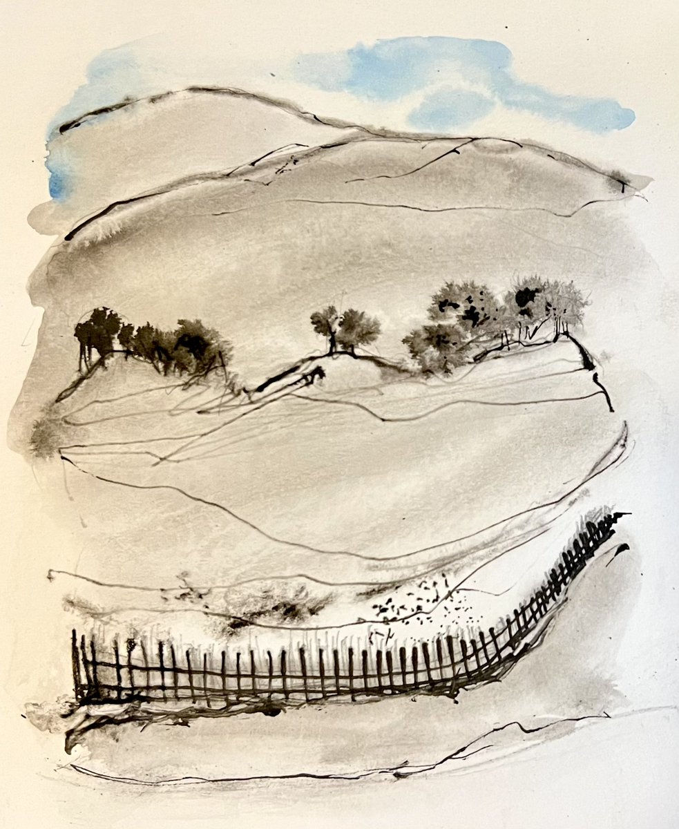 #farmscape Central Pa. #draw #mentalhealth #meditation #breathe #MentalHealthMatters #MentalHealthAwareness