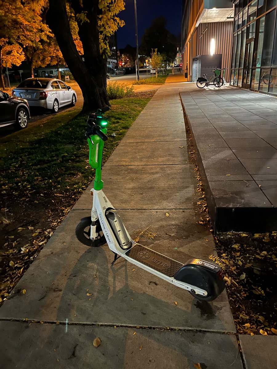 Evidence of inconsiderate people abounds in the sidewalks of Denver. <a href="/lyft/">Lyft</a> <a href="/limebike/">Lime</a>