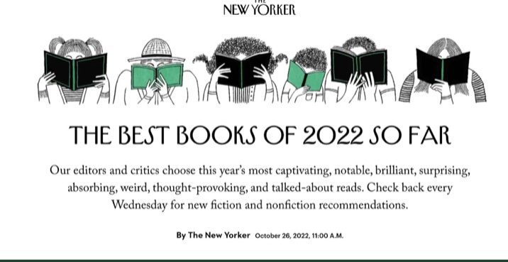 Really nice to see @paniaofthekeef @thesailorsgirl & Ellyn Gaydos on this @NewYorker list of the best books (so far) of 2022 for their books, all with @AAKnopf POUKAHANGATUS, by Tayi Tibble THE FORTUNE MEN, by Nadifa Mohamed PIG YEARS, by Ellyn Gaydos newyorker.com/best-books-2022