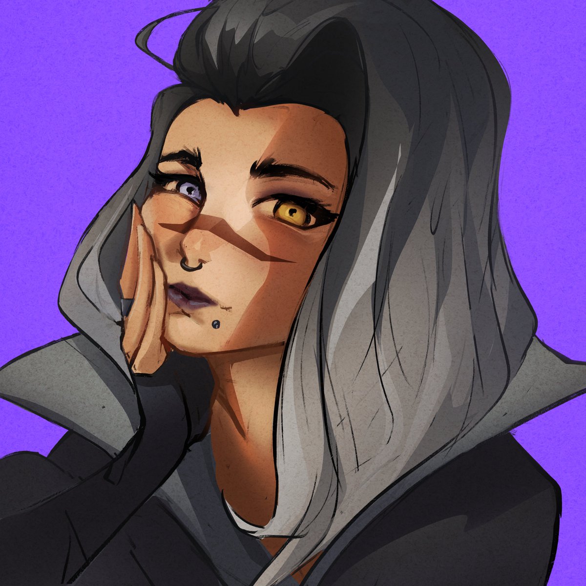 Loved painting the face, got so bored painting every other thing as you can tell 😅
#VALORANT #ValorantArt #VALORANTfanart