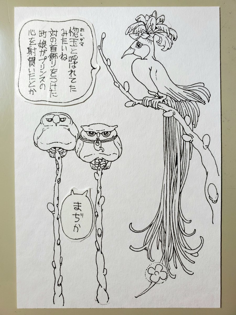フクミミ09
ペン画 