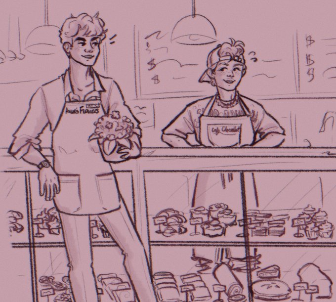 AUs I don't tend to care about are different when they have my oc in them 