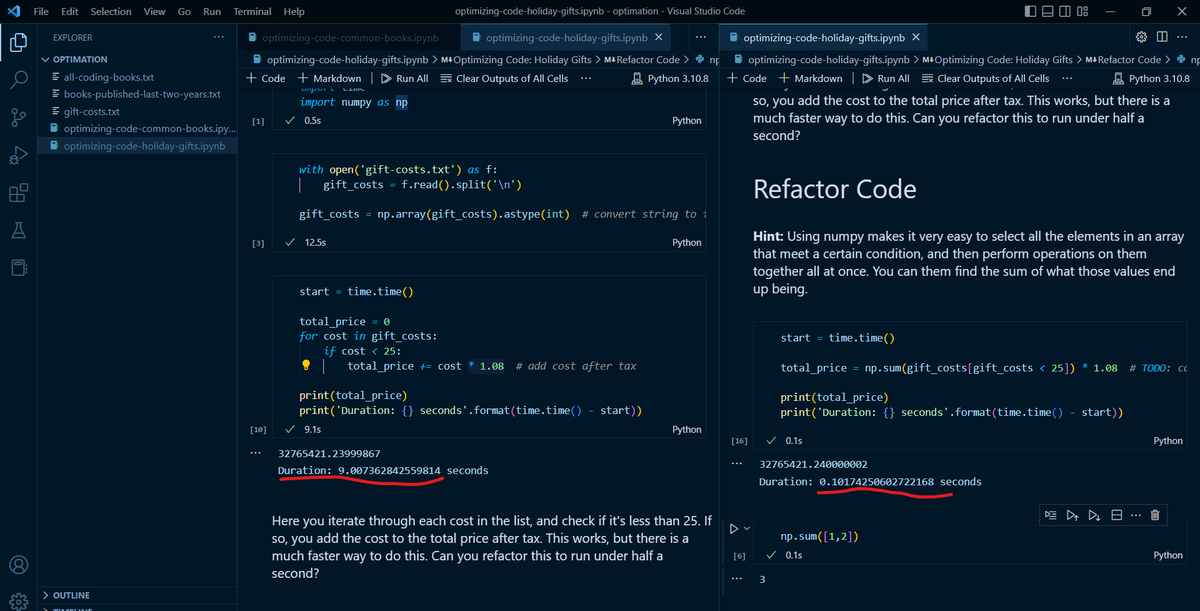 TheDataHokage's tweet image. Day 254 of #300daysofcode👨💻#DataScience #DataAnalytics
Tried my first deep racer model in the competition and came out 2757 out of 3486😅 about 4 mins slower than the first position
Learning software engineering practice in DS to improve my coding. Current seeing the use of DSA