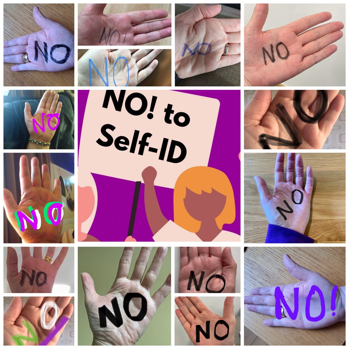 We stand in solidarity with our Scottish Sisters self ID affects us all. Self ID will enable predators to take advantage of women and children. We say NO!#ThisIsMyNo #NoToSelfID #NoMenInWomensSpaces #WomenWontWheesht