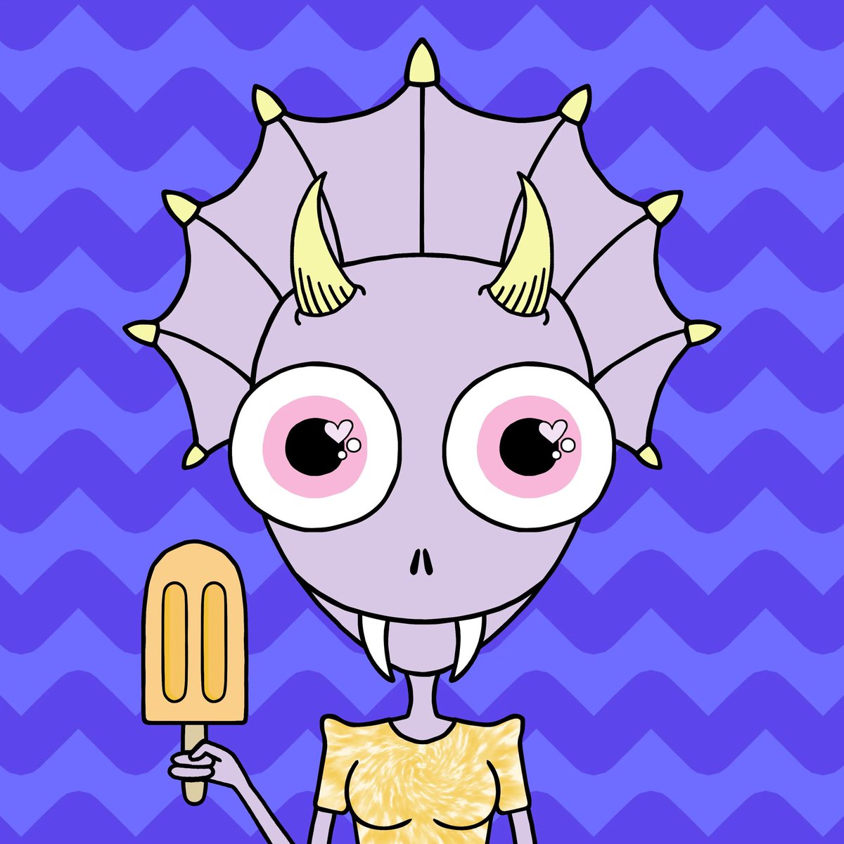 Just minted 2 more Creepths!! <a href="/creepthereum/">CREEPTHΞRΞUM - MINTING NOW</a> 
Double love eyes?! 👀😍 Yes!!!! 🙌🥳✨💖🖤💕 <a href="/LINK_artwork/">SKELE-LINKS 💀 CREEPTHEREUM</a> bringing the creepy cute fire!!! 💖🖤🔥

#NFTs #NFTCommunity