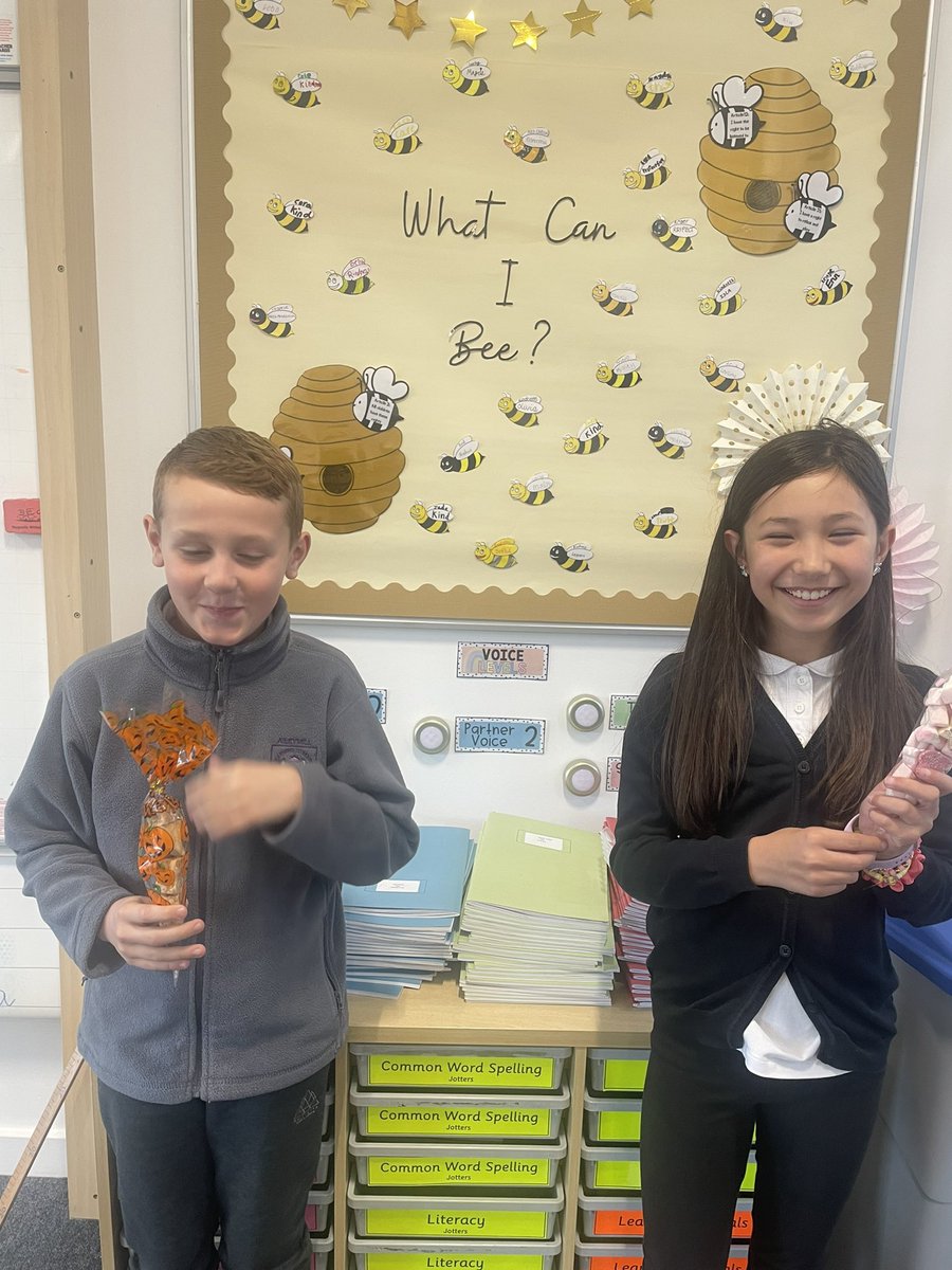 MissAnderson002's tweet photo. P6B star ⭐️ witch and wizard, met all their success criteria today! Well done you pair #stars #celebratesuccesses #learningtolearn https://t.co/vMyBHiFvMN