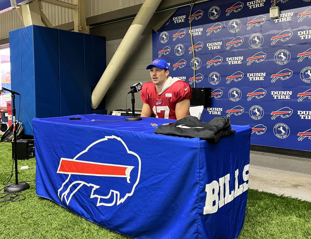 Josh Allen on the upcoming trade deadline: “I went up to Beane today, and I said, ‘Am I safe?’” (Sounds like he is 👍)
