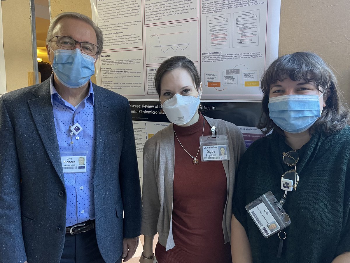 It’s Patient Safety Week and we’ve had an incredible quality improvement poster display at KHSC. THANKS to all who contributed to this amazing work. KHSC Execs &amp; QI leads were honoured to be there to witness the diversity and quality of the posters !